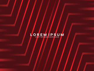 Gradient red glowing geometric pattern on dark red background. Shiny red modern pattern. Futuristic technology concept, suitable for covers, posters, banners, brochures, websites, etc.
