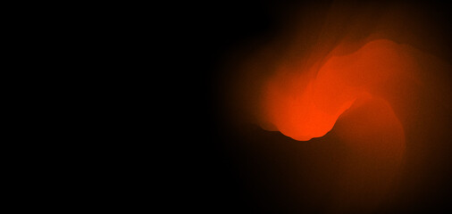 Stylish abstract background with vibrant orange and deep black colors enhanced by a subtle rough texture. Perfect for modern designs, presentations, social media graphics, and artistic visuals.