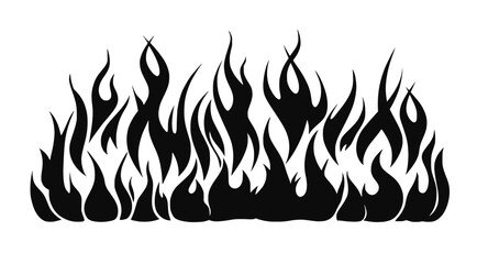 vector fire icon set featuring flaming campfires, fiery explosions, and abstract blazes. Perfect for hot energy designs, danger symbols, decorative elements, and warm-themed PNG.