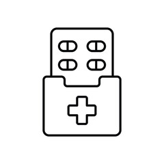 Fototapeta premium Tablet vector icon 