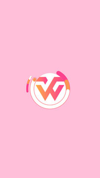 Minimal Loop Circles Vertical Logo Reveal 155