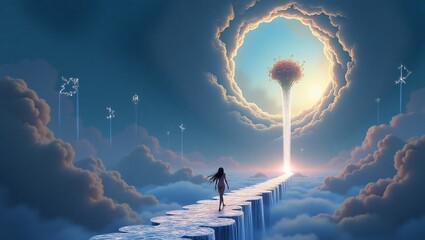 wind turbine and lightning