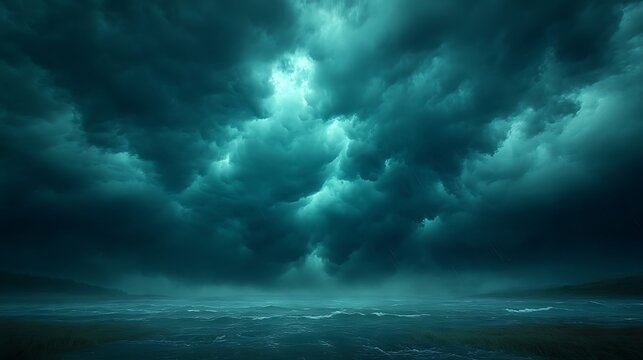 Dramatic landscape storm clouds dark sky countryside high resolution hd image