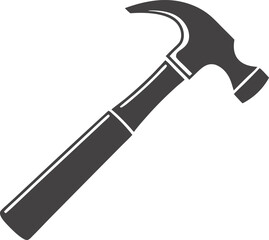 Hammer simple icon. Vector illustration