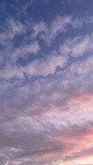 Cotton candy in the sky