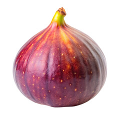 ripe fig isolated on white background