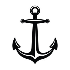 Nautical Anchor – Bold Maritime Symbol of Strength and Stability