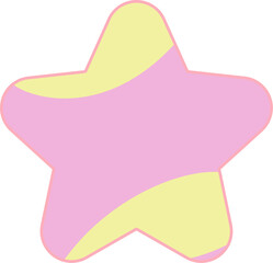 Pink star