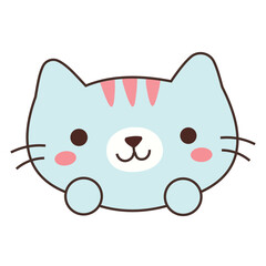 Cute Blue Cat