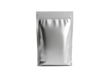 aluminum blank foil food pack bag packaging collection illustration isolated transparent background