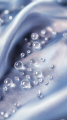 Colored pearls on cloth