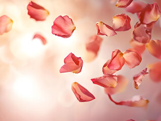 rose petals background