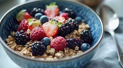 Ancient Grain Cereal with Berries
