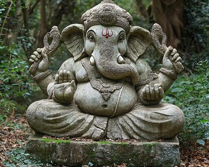 Forest Ganesh Statue