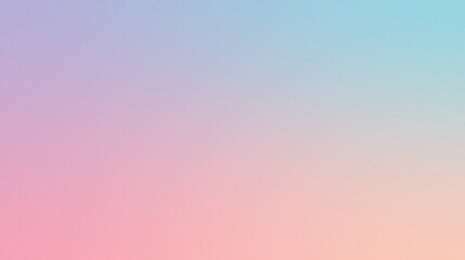 Naklejka premium Colorful gradient background in soft pastel shades, abstract design, modern digital art, bright wallpaper, smooth color transition, tranquility and calm.