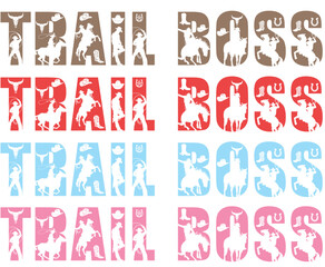 Rustic Western Text Sublimation Clipart Vector Illustration – Vintage Cowboy Typography Design, Rodeo Lettering, Wild West Font Art, Retro Western Aesthetic for T-Shirts, Mugs, Prints, and Digital Dow