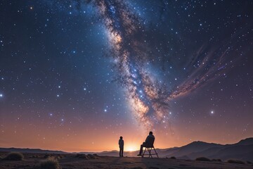 Captivating Wonders of the Universe Stargazing and Astronomy in a Breathtaking Night Sky