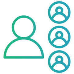 Organization Gradient Icon