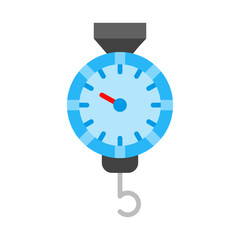 Fishing Scale flat icon © MuhammadAsfandyar