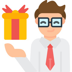 Giftbox Icon Vector Element