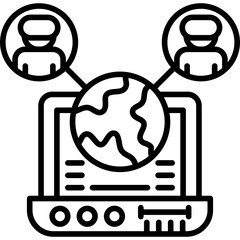 Global Icon Vector Element