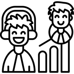 Customer Icon Vector Element