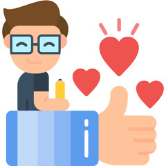Believe Icon Vector Element