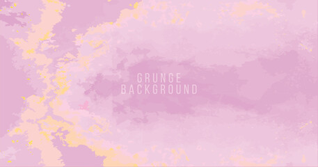 Pink Abstract horizontal watercolor vector texture background for poster, cover, banner, flyer, cards. Hand drawn summer illustration for design. Summer minimalistic background. Paper texture.