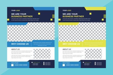 Business flyer template focused on learning and growth Unlock Growth Through Continuous Learning You