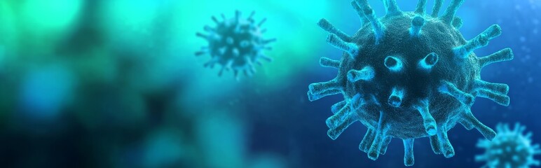 Banner showcasing the 2021 coronavirus pandemic.