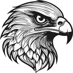 Fototapeta premium Hawk Head