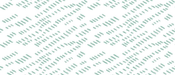 Seamless abstract textured pattern. Simple background in green, white colors. Digital brush strokes, lines. Design for textile fabrics, wrapping paper, wallpaper, cover.