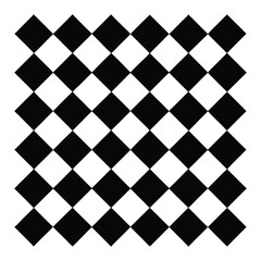 black and white checkered pattern