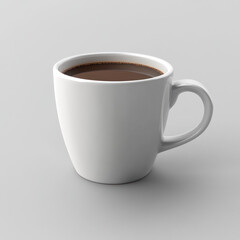 coffee cup isolated on white