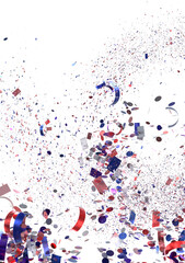 Celebrate with this vibrant confetti burst image perfect for festive designs and backgrounds