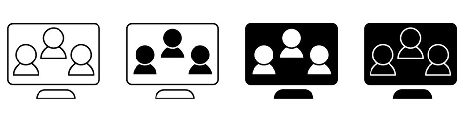 Team vector icon set. Teamwork illustration sign collection. Development  symbol. Progress  logo. 