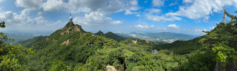 Scenic View of Gwanaksan Mountain