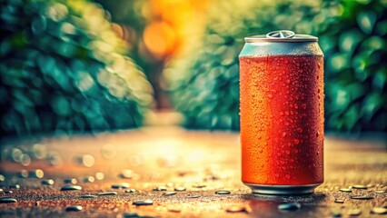 Soda Can Ground, Canned Drink, Aluminum Can, Refreshment, Beverage, Summer Drink, Cold Drink, Outdoor Scene, Empty Can, Recycling,  Ground