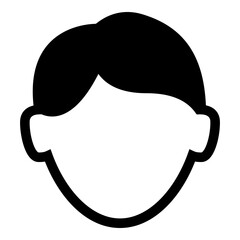 Icono cara hombre