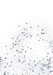 Close-up of air bubbles rising in water. Perfect for background or texture.
