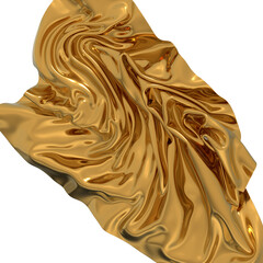 Golden waves of luxury and elegance