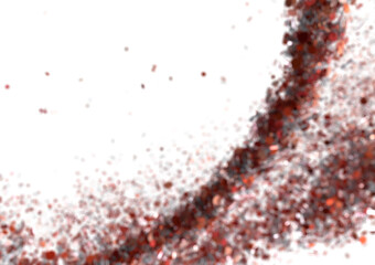 Red Glitter Explosion