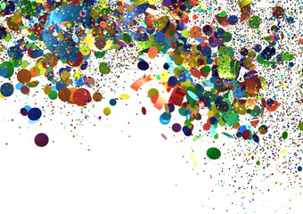 Colorful Confetti Explosion