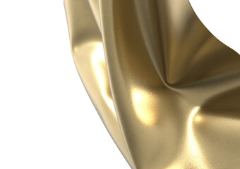 Golden waves of luxury and elegance