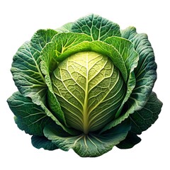 Fototapeta premium cabbage isolated on white background