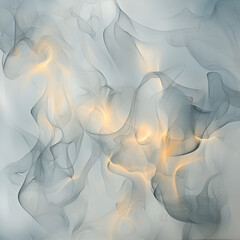 abstract blue background with smoke
