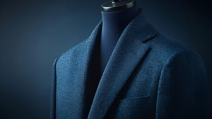 mannequin in a blue shirt