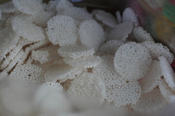 Sago Papad, also known as Sabudana Papad, a crispy, disc-shaped snack from the Indian subcontinent