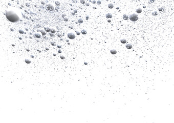 Abstract background of rising air bubbles in water. Perfect for clean, fresh concepts.