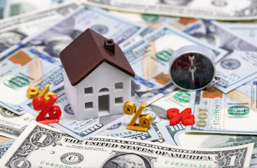 Concept: change in the interest rate on mortgage lending